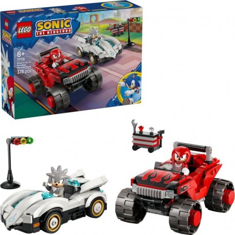 LEGO 77118®SONIC LA VOITURE DE SILVER CONTRE LE MONSTER TRUCK DE KNUCKLES
