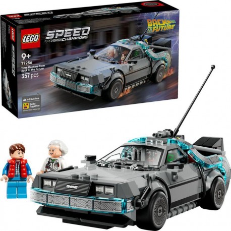 LEGO 77256®SPEED CHAMPIONS RETOUR VERS LE FUTUR LA MACHINE A REMONTER LE TEMPS
