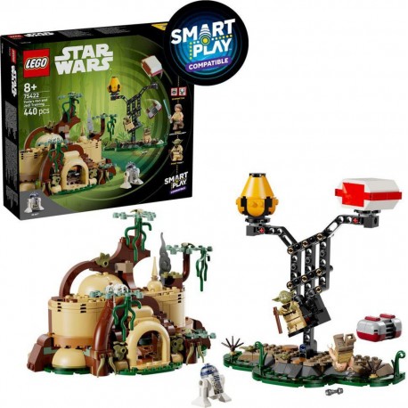 LEGO 75422®STAR WARS® - SMART PLAY™ LA HUTTE DE YODA ET L'ENTRAINEMENT JEDI