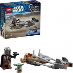 LEGO 75436®STAR WARS™ LE SPEEDER BIKE DU MANDALORIEN ET GROGU
