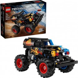 LEGO 42219®TECHNIC - MONSTER JAM™ GRAVE DIGGER™ FEU ET GLACE