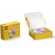 LEGO 3 SET DE PATERES ROSE BLEU BLANC