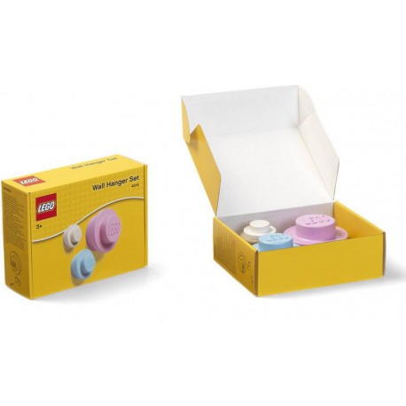LEGO 3 SET DE PATERES ROSE BLEU BLANC