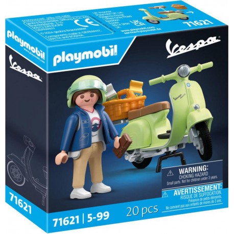 PLAYMOBIL 1969 VESPA 150 SPRINT VELOCE VERT CLAIR 71621