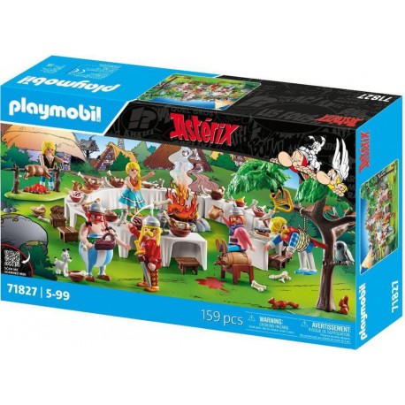 PLAYMOBIL 71827 ASTERIX LE BANQUET VILLAGE PERSONNAGES