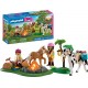 PLAYMOBIL 72132 BALADE A CHEVAL ET FEU DE CAMP
