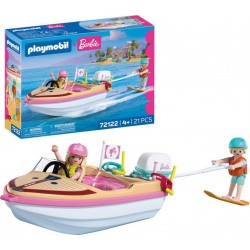 PLAYMOBIL 72122 BARBIE BATEAU & WAKEBOARD