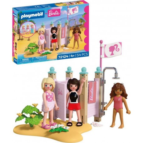 PLAYMOBIL 72124 BARBIE CABINE DE PLAGE
