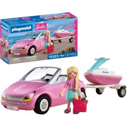 PLAYMOBIL 72123 BARBIE CABRIOLET & SCOOTER DE MER