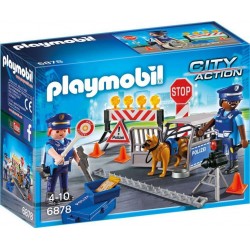 PLAYMOBIL 6878 BARRAGE DE POLICE