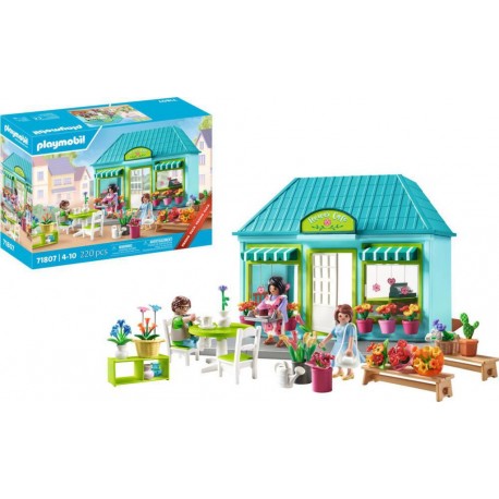 PLAYMOBIL 71807 BOUTIQUE DE FLEURISTE ET SALON DE THE