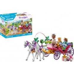 PLAYMOBIL 71846 CALECHE AVEC COUPLE PRINCIER ET COCHER