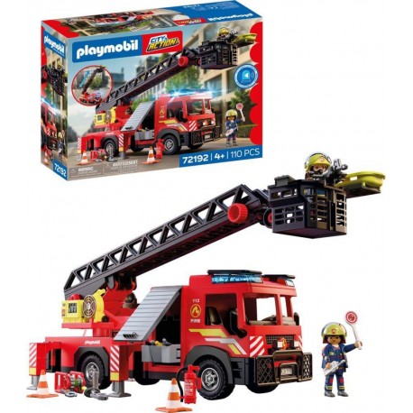 PLAYMOBIL 72192 CAMION DE POMPIERS A GRANDE ECHELLE