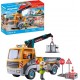 PLAYMOBIL 71750 CAMION GRUE, OUVRIER ET ACCESSOIRES