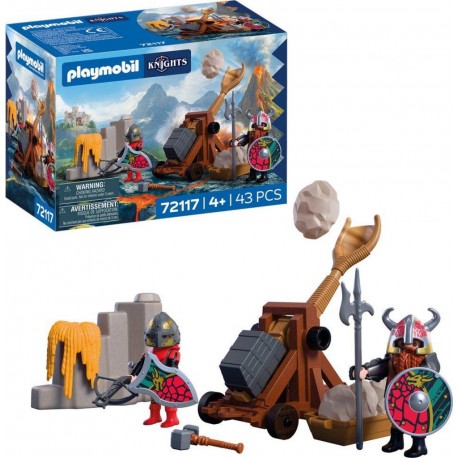 PLAYMOBIL 72117 CATAPULTE DES CHEVALIERS DU DRAGON