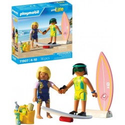 PLAYMOBIL 2 COURS DE SURF A LA PLAGE, PERSONNAGES-71907