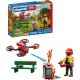 PLAYMOBIL 72197 DRONE DE POMPIERS AVEC FLECHES D'EAU