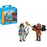 PLAYMOBIL 71884 DUO DUEL NOVELMORE VS. BURNHAM