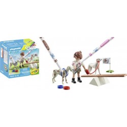 PLAYMOBIL 71517 EDUCATRICE AVEC CHIENS
