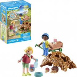PLAYMOBIL 71512 ENFANTS AVEC FAMILLE DE HERISSONS