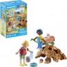 PLAYMOBIL 71512 ENFANTS AVEC FAMILLE DE HERISSONS