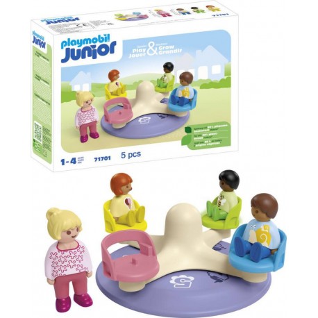 PLAYMOBIL 71701 ENFANTS ET TOURNIQUET JUNIOR