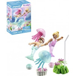 PLAYMOBIL 71504 ENFANTS SIRENES MEDUSES ET COQUILLAGES