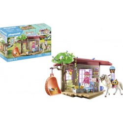 PLAYMOBIL 71638 ESPACE DETENTE AVEC CAVALIERES