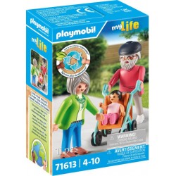 PLAYMOBIL 71613 GRANDS PARENTS AVEC BEBE