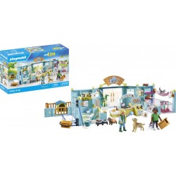 PLAYMOBIL 71742 HOTEL DES ANIMAUX SOIGNEURS ACCESSOIRES