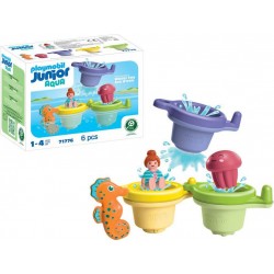 PLAYMOBIL 71776 JUNIOR TRIO TASSES FLOTTANTES ET ANIMAUX