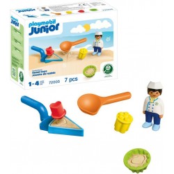 PLAYMOBIL 72005 JUNIOR SAND KIT DE PLAGE LE GLACIER