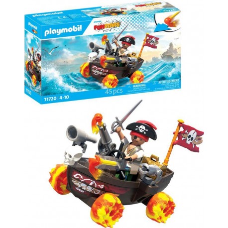 PLAYMOBIL 71720 KART BATEAU DE PIRATE