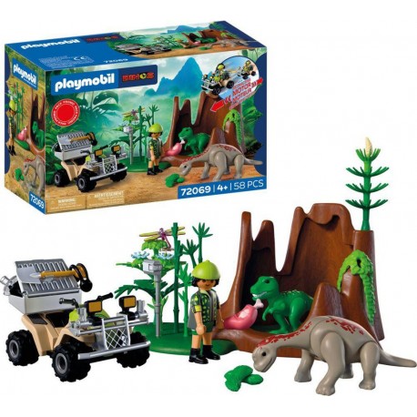 PLAYMOBIL 72069 L'ANTRE DU DINOSAURE
