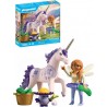 PLAYMOBIL 71843 LICORNE LAVANDE PORTE-BONHEUR AVEC FEE