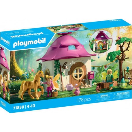 PLAYMOBIL 71838 MAISON DE FEE AVEC LICORNE DOREE