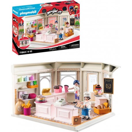 PLAYMOBIL 71863 MIRACULOUS BOULANGERIE DUPAIN CHENg
