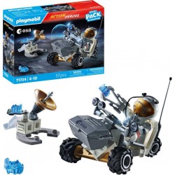PLAYMOBIL 71734 MISSION D'ANALYSE DE ROCHES ET ASTRONAUTE