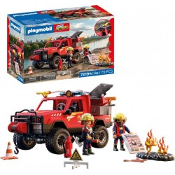 PLAYMOBIL 2 PICK-UP DE POMPIERS & PERSONNAGES 7194