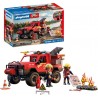 PLAYMOBIL 2 PICK-UP DE POMPIERS & PERSONNAGES 7194