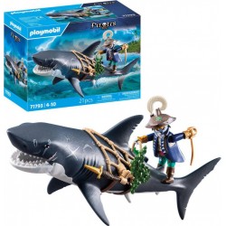 PLAYMOBIL 71793 PIRATE ET REQUIN AVEC MACHOIRE ARTICULEE