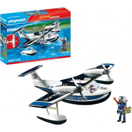 PLAYMOBIL 4445 POLICIERS ET HYDRAVION