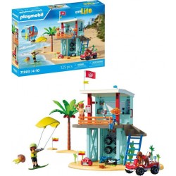 PLAYMOBIL 71903 POSTE DE SECOURS ET VOITURETTE DE PLAGE