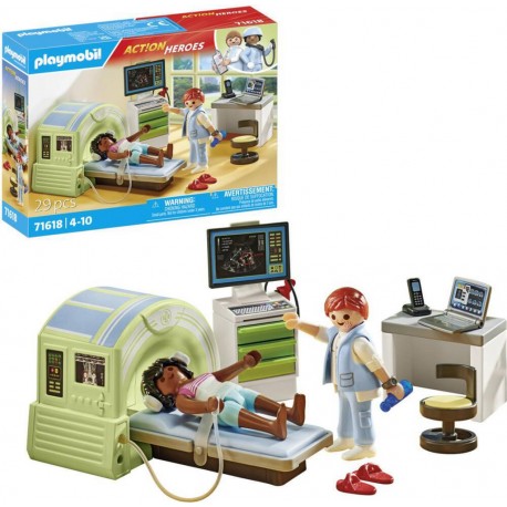 PLAYMOBIL 71618 SCANNER MEDICAL AVEC PATIENTE