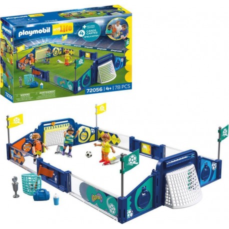 PLAYMOBIL 72056 STADE DE FOOTBALL ET DEFIS