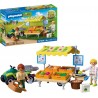 PLAYMOBIL 72164 STAND DE LEGUMES AU MARCHE ET QUAD
