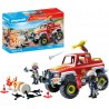 PLAYMOBIL 71824 VEHICULE DE POMPIERS AVEC BIDON ENFLAMME