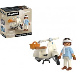 PLAYMOBIL 72283 VESPA 80EME ANNIVERSAIRE STYLE CLASSIQUE