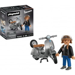 PLAYMOBIL 72282 VESPA 80EME ANNIVERSAIRE STYLE ORIGINAL