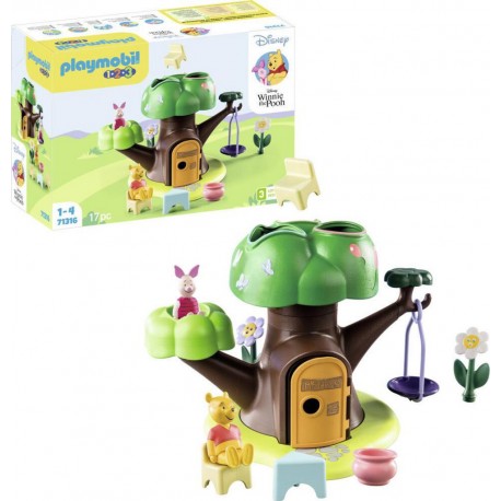 PLAYMOBIL 71316 WINNIE ET PORCINET AVEC CABANE
